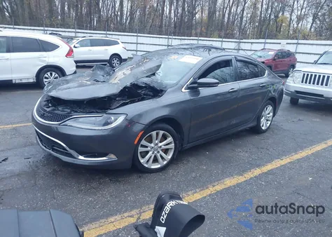 2015 Chrysler 200 C z USA, uszkodzony, nr VIN 1C3CCCCG0FN513912